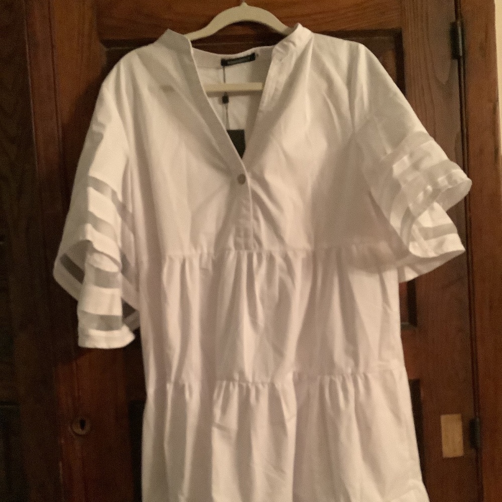 Koandaily white dress size medium